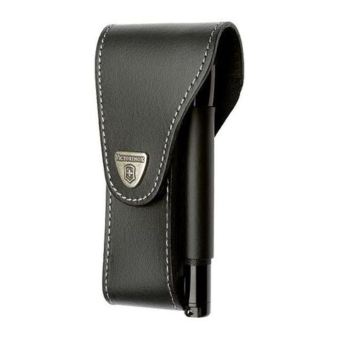 Чехол Victorinox для ножа 111 мм, с отделением для фонаря, Black (4.0528.03)