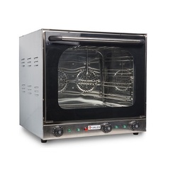 Печь конвекционная VALEX HEB-4F ( 590х600х580 мм, 2,6 кВт, 220В)  пар+гриль
