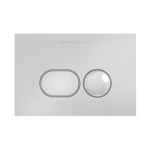 VitrA 740-2180 Liquid Панель смыва, металлическая, хром
