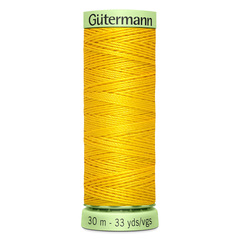 Нить Top Stitch 30/30 м для декоративной отстрочки, Gutermann, 106 т.желтый