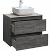 Aquanet 287890 Тумба Nova Lite 75 2 ящ. цв. дуб серый (287890)