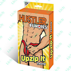 Мужские трусы танга с молнией  Hustler Fundies