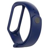 Силиконовый ремешок Silicon Loop для Xiaomi Mi Band 5, 6 (Темно-синий - Space Blue)