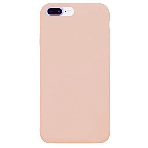 Силиконовый чехол Silicon Case WS для iPhone 7 Plus, 8 Plus (Пудровый)