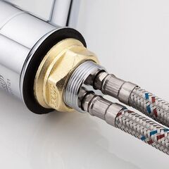 Смеситель для раковины, Frud, корот изл, с картриджем, хром, R45072