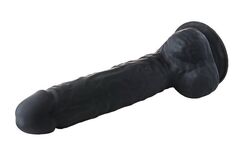 Черный фаллоимитатор-гигант XXL Dildo - 38 см. - 