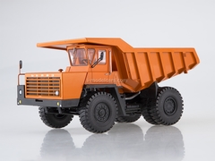 BELAZ-540A Dumper 5 grille crossbars orange 1:43 Dealer models BELAZ