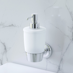 Стеклянный диспенсер для жидкого мыла с настенным держателем AM.PM LIKE - A8036900