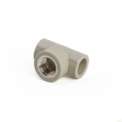 Тройник 25-1/2 в/р ПП Lammin (серый) (90/150)