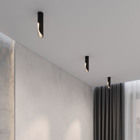 Накладной светодиодный светильник Elektrostandard Apex 25113/LED 7W 3000K черный