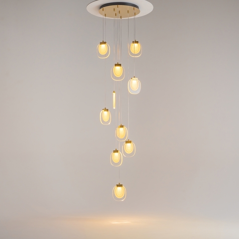 Подвесной светодиодный светильник Maytoni BIOLOGY MOD367PL-L30BBSK