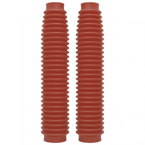 Гофры передней вилки Polisport 350х41 мм (красн.)