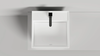 Salini 130513TGF ARMONIA SQUARE TOP 03 без отверстия под смеситель Раковина накладная без отверстия под смеситель, декоративная накладка на слив, RAL полностью