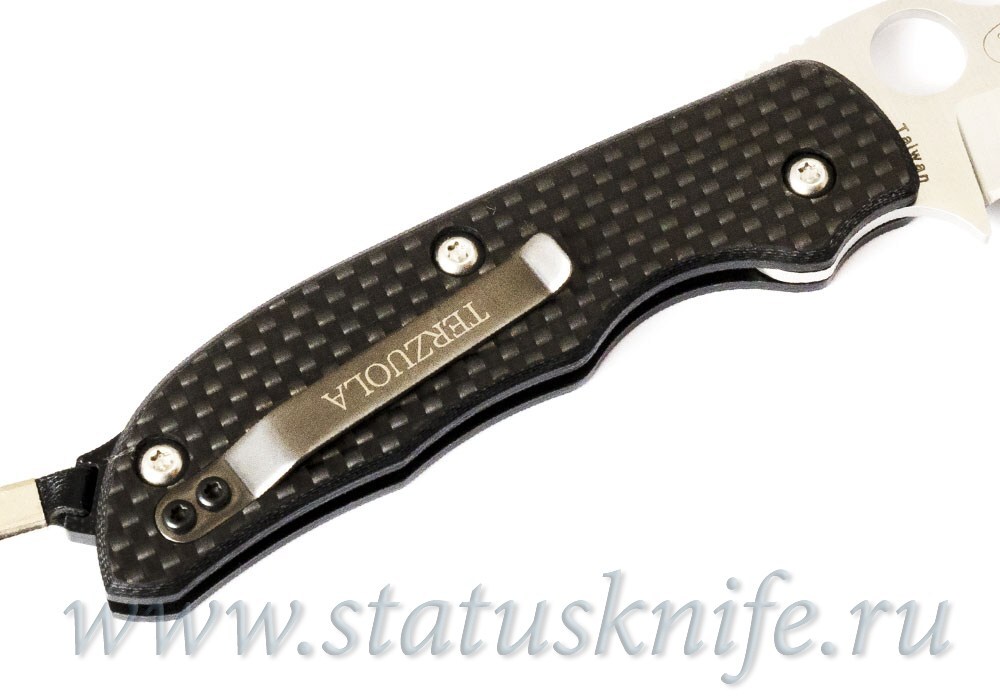 Нож Spyderco C131CFP Terzuola Slipit S30V CF