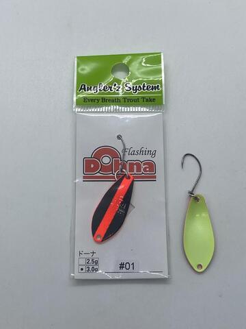Блесна Anglers System Dohna 3g цвет #01
