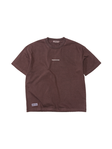 Футболка хлопковая с принтом-надписью 