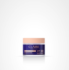 Claire cosmetics COLLAGEN ACTIVE PRO Крем Дневной SPF 20 защита от UVA+UVB  50мл