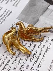 Серьги Скиап. Золотистые 