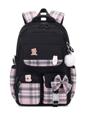 Картинка рюкзак школьный Skully 3291 Black - 10