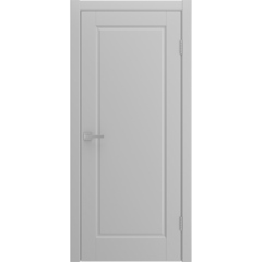 Межкомнатная дверь Аура светло-серая эмаль глухая