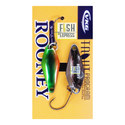 Блесна колеблющаяся на форель VKG ROONEY 2.8гр #038