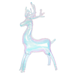 К Ходячая фигура, Олень, Хамелеон, Прозрачный, Малый, 35