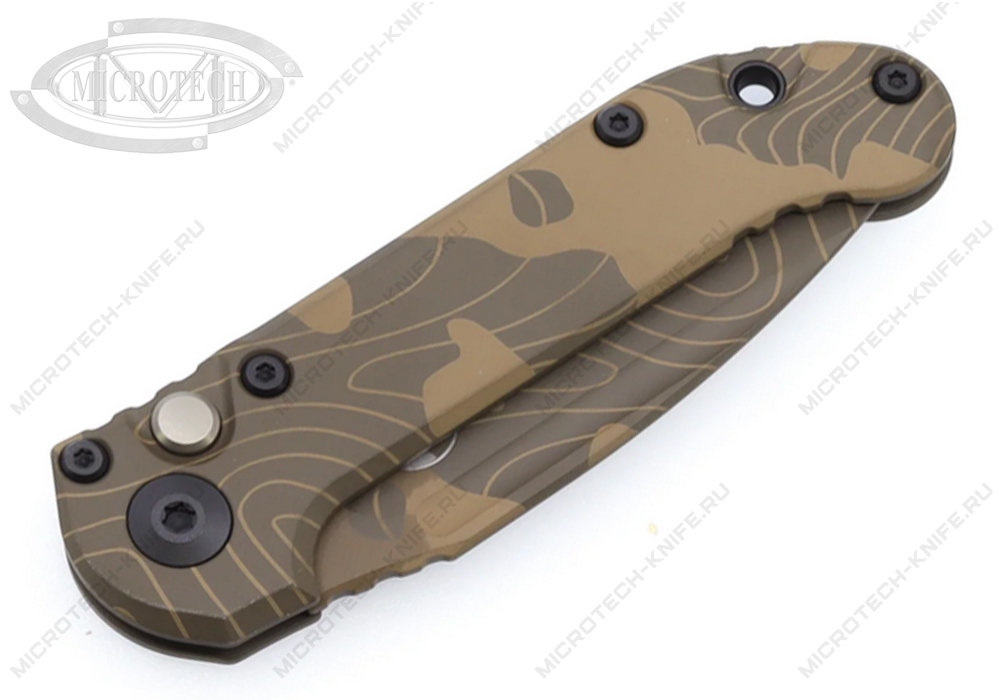 Нож Microtech LUDT 1135S-1TPBNCS-Z4 Topographic Badlands