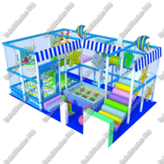 Детский игровой лабиринт «Голубой бриз»