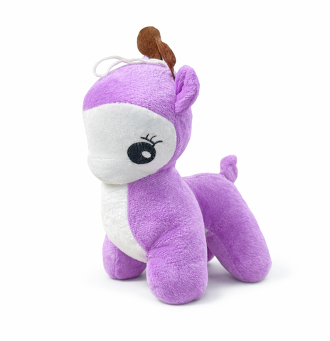 Мягкая Игрушка Фиолетовый Жирафик 25 см.