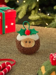 Брелок BT21 - SHOOKY mini minini ORNAMENT PLUSH KEYRING PETITE HOLIDAY