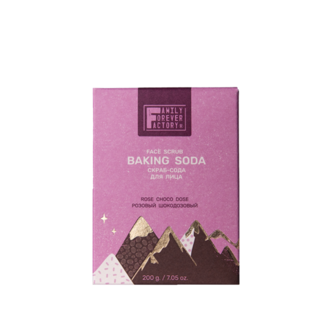 Organic Boom Скраб-сода для лица 