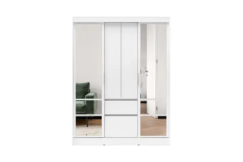 Шкаф-купе Симпл ШКК-06 белый