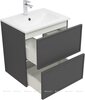 Aquanet 332488 Тумба с раковиной Арт 60 цв.ясень графит (332488)