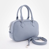 Сумка Саломея 480 гладкий серо-голубой