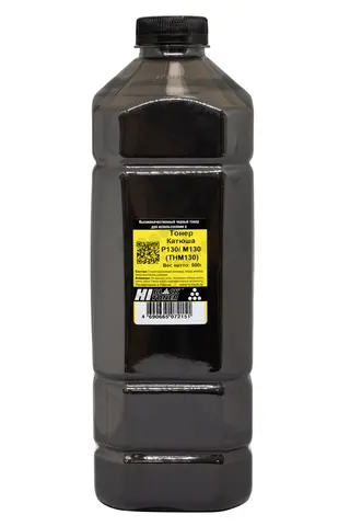 Тонер Hi-Black для Катюша P130/ M130 (THM130), Bk, 500 г, канистра