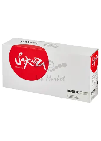 Блок фотобарабанов Sakura DR241CL для Brother, черный, голубой, пурпурный, желтый, 15000 к.(4шт комплект)