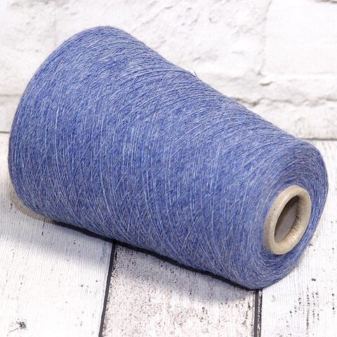 Смесовка с кашемиром (10%) NEW MILL VELOX 1/14.5 джинсовый меланж