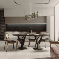 Стол Крона Двухопорный