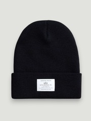 Шапка - Alpha Essential Beanie (черная)
