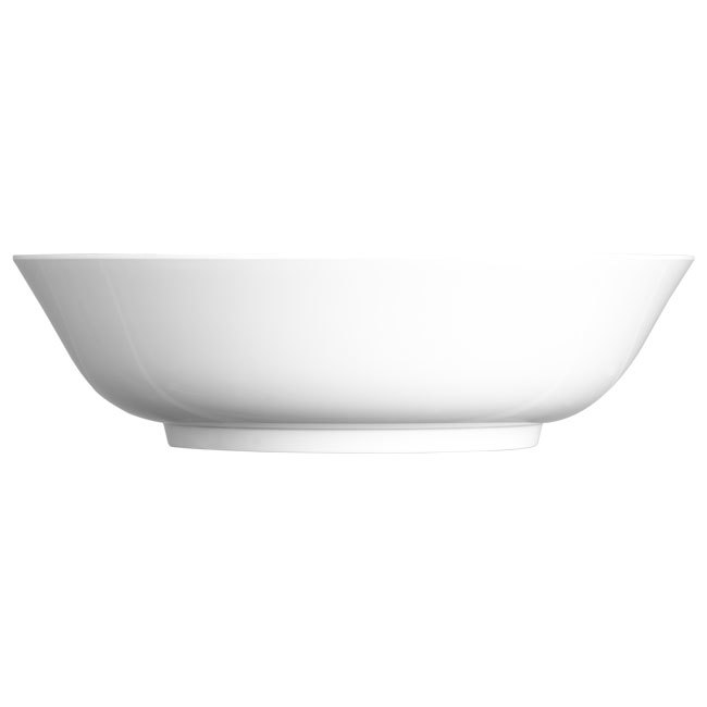 MELAMINE SALAD BOWL WITH SALAD SERVERS, REGATA