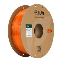 Пластик для 3D-печати eSUN PETG+, 1.75 мм, 1 кг, полупрозрачный оранжевый (Translucent Orange), PETG+175T-O1P1