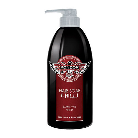 OLLIN Kondor Hair&Body Hair Soap Chilli - Шампунь против выпадения волос Чили