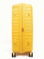 Комплект чемоданов Impreza Желтый из полипропилена ножки