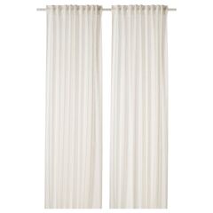 Комплект штор IKEA DYTAG (ДЮТОГ), Белый, 145x250 см, 2 шт