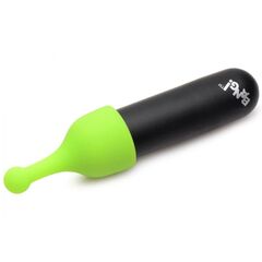 Вибропуля с 4 эластичными насадками Rechargeable Bullet With 4 Attachments - 