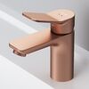 Am.Pm F85A02144 X-Joy, смеситель для умывальника излив 100 мм, роз. золото