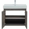 Aquanet 302527 Тумба с раковиной Nova Lite 75 2 дв. цв. дуб рошелье (302527)