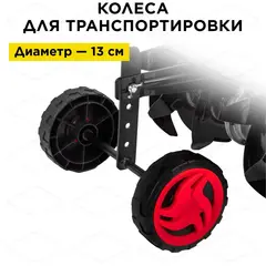 Культиватор электрический DDE EC1800 (эл. дв. 1800 Вт, шир. 46 см, глуб. 23 см, колеса) (793-114)