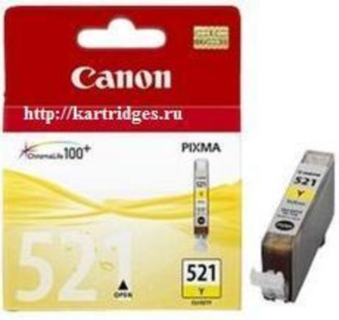 Картридж Canon CLI-521Y