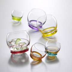 Набор цветных стаканов Crystalex Bohemia Crazy, 390 мл, 6 шт, фото 4